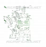 FILTRE A AIR pour Kawasaki KSF250