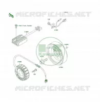 G&Eacute;N&Eacute;RATEUR pour Kawasaki KSF250