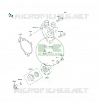 POMPE &Agrave; EAU pour Kawasaki KSF250