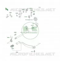 SELECTEUR pour Kawasaki KSF250