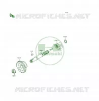 BALANCIER pour Kawasaki KSF250