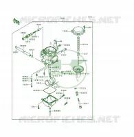 CARBURATEUR pour Kawasaki KSF250