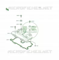 COUVRE CULASSE pour Kawasaki KSF250