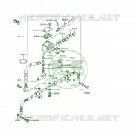 MAITRE CYLINDRE AV pour Kawasaki KSF250