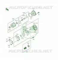 POMPE A HUILE pour Kawasaki KSF250