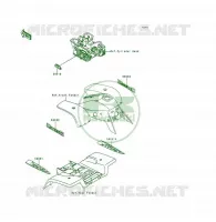 STICKER pour Kawasaki KSF250