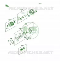 POMPE A HUILE pour Kawasaki KSF250
