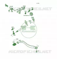 SELECTEUR pour Kawasaki KSF250