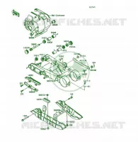 BRAS OSCILLANT pour Kawasaki KSF250