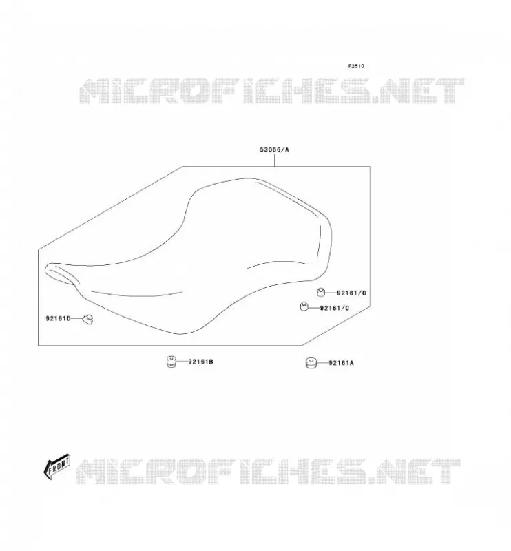 SELLE Kawasaki QUAD 400 2004 KFX400  KSF400-A2