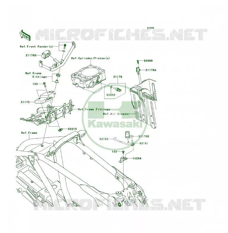INJECTION CARBURANT Kawasaki QUAD 450 2013 KFX450R  KSF450BDF