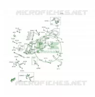 CH&Acirc;SSIS pour Kawasaki KFX50