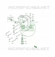 COUVERCLES MOTEUR pour Kawasaki KFX50