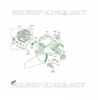 FOURCHETTE/BARRILLET DE SELECTION pour Kawasaki KFX50