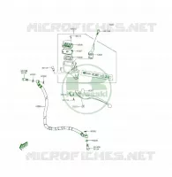 MAITRE CYLINDRE AV pour Kawasaki KFX50