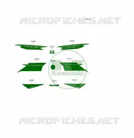 STICKER pour Kawasaki KFX50