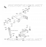 BRAS OSCILLANT pour Kawasaki KVF300