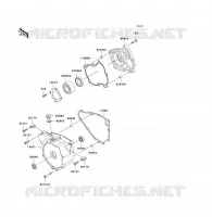 COUVERCLES MOTEUR pour Kawasaki KVF300