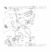 D&Eacute;MARREUR pour Kawasaki KVF300