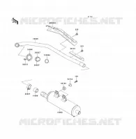 &Eacute;CHAPPEMENT pour Kawasaki KVF300