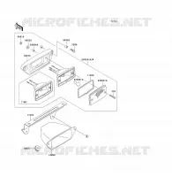 FEUX ARRI&Egrave;RE(S) pour Kawasaki KVF300