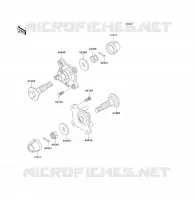 MOYEU AVANT pour Kawasaki KVF300
