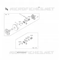 PIECE EN OPTION(CONVERTISSEUR) pour Kawasaki KVF300