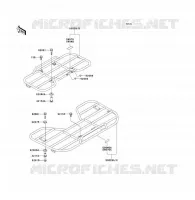 PORTE BAGAGE (S) pour Kawasaki KVF300