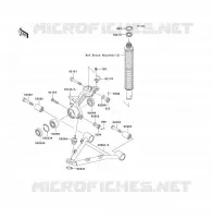 SUSPENSION pour Kawasaki KVF300