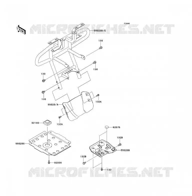 PROTECTION(S) Kawasaki QUAD 360 2004 KVF360 4X4  KVF360-A2