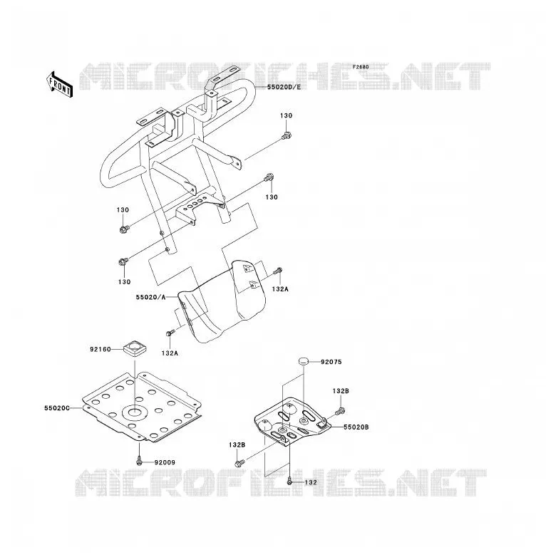 PROTECTION(S) Kawasaki QUAD 360 2005 KVF360 4X4  KVF360-A3