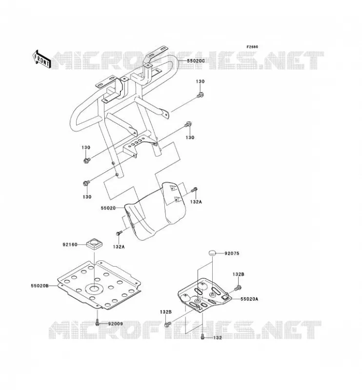PROTECTION(S) Kawasaki QUAD 360 2011 KVF360 4X4  KVF360ABF