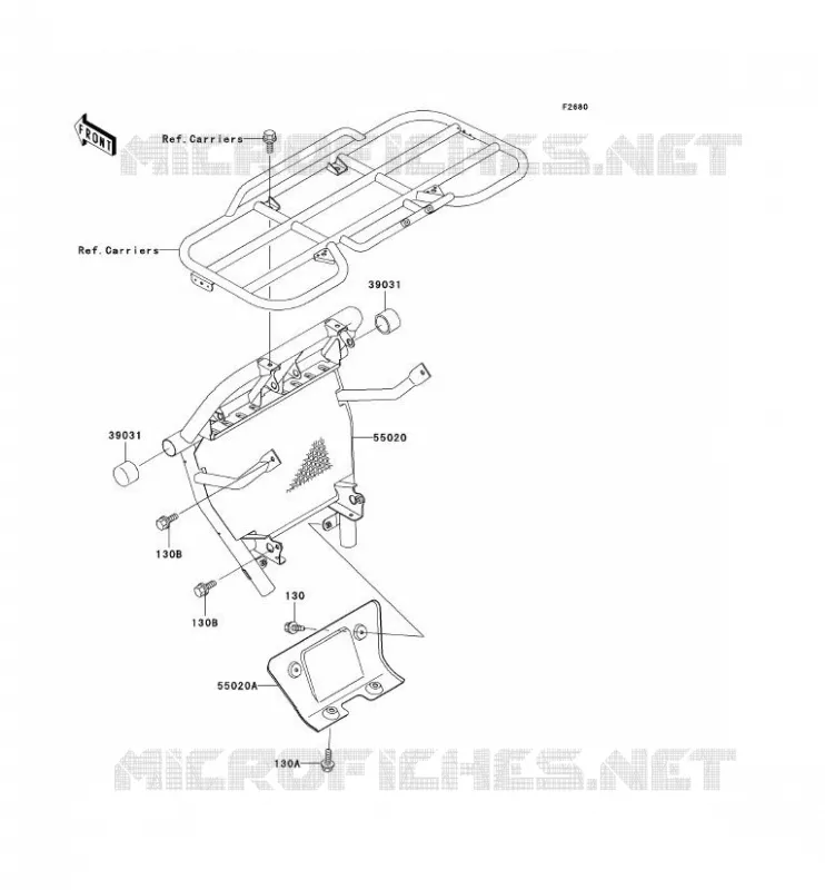 PROTECTION(S) Kawasaki QUAD 400 2002 KVF400  KVF400-D4