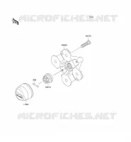 MOYEU AVANT pour Kawasaki KVF750 4X4I