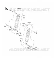 AMORTISSEUR pour Kawasaki KVF750 4X4I