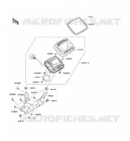 COMPTEURS pour Kawasaki KVF750 4X4I