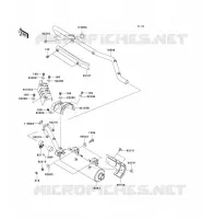 &Eacute;CHAPPEMENT( JKAVFDB1 6B503806) pour Kawasaki KVF750 4X4I