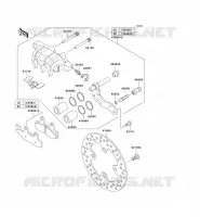 FREIN AVANT pour Kawasaki KVF750 4X4I