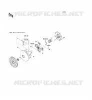 PIECE EN OPTION(CONVERTISSEUR) pour Kawasaki KVF750 4X4I