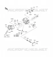 PI&Egrave;CES DE CARBURATEUR pour Kawasaki KVF750 4X4I
