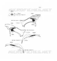 STICKER(L.GREEN) pour Kawasaki KVF750 4X4I