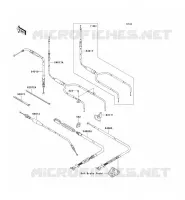 CABLES pour Kawasaki KVF750 4X4I