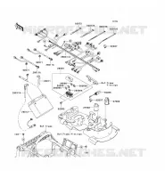 CHASSIS EQUIPMENT ELECTRIQUE pour Kawasaki KVF750 4X4I