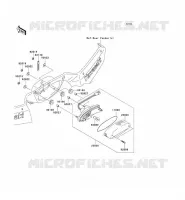 FEUX ARRI&Egrave;RE(S) pour Kawasaki KVF750 4X4I