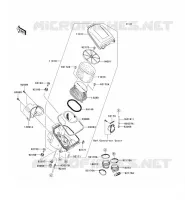 FILTRE A AIR pour Kawasaki KVF750 4X4I