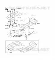 PORTE BAGAGE (S) pour Kawasaki KVF750 4X4I