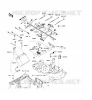 CHASSIS EQUIPMENT ELECTRIQUE pour Kawasaki KVF750 4X4I