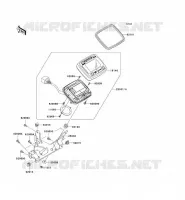 COMPTEURS pour Kawasaki KVF750 4X4I