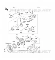 D&Eacute;MARREUR pour Kawasaki KVF750 4X4I