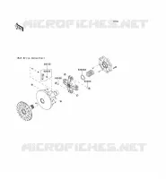 PIECE EN OPTION(CONVERTISSEUR) pour Kawasaki KVF750 4X4I